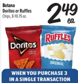El Super Doritos or Ruffles Chips offer