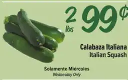 El Super Italian Squash offer