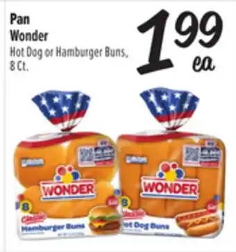 El Super Hot Dog or Hamburger Buns offer
