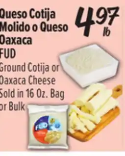 El Super Ground Cotija or Oaxaca Cheese offer