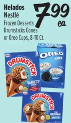 El Super Frozen Desserts Drumsticks Cones or Oreo Cups offer