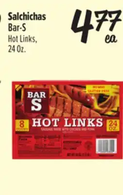El Super Bar-S Hot Links offer