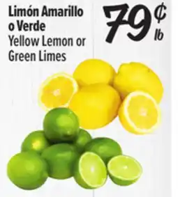 El Super Yellow Lemon or Green Limes offer
