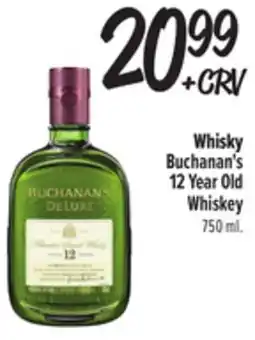 El Super Buchanan's 12 Year Old Whiskey offer