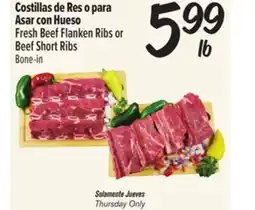 El Super Fresh Beef Flanken Ribs or Beef Short Ribs offer