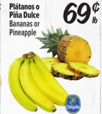 El Super Bananas or Pineapple offer