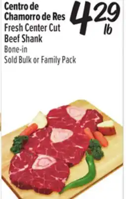 El Super Fresh Center Cut Beef Shank offer