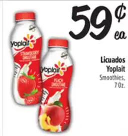 El Super Yoplait Smoothies offer