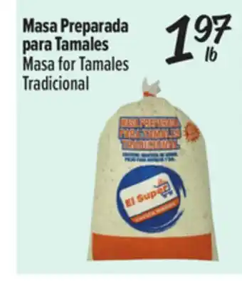 El Super Masa for Tamales Tradicional offer