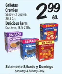 El Super Sandwich Cookies 20.3 Oz. Delicious Farm Crackers, 13.5-21 Oz offer