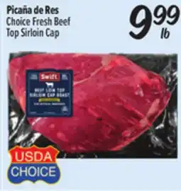 El Super Fresh Beef Top Sirloin Cap offer