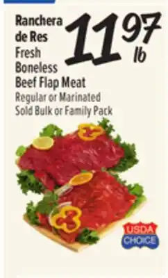 El Super Fresh Boneless Beef Flap Meat offer