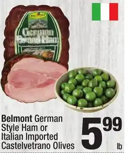 Super King Markets Belmont German Style Ham or Italian Imported Castelvetrano Olives offer