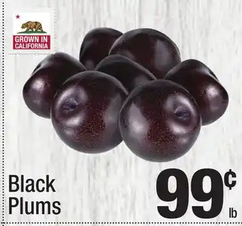Super King Markets Black Plums offer