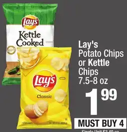 Super King Markets Lay's Potato Chips or Kettle Chips offer
