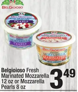 Super King Markets Belgioioso Fresh Marinated Mozzarella 12 oz or Mozzarella Pearls 8 oz offer