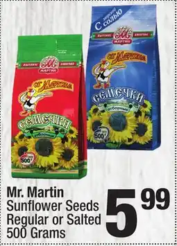 Super King Markets Mr. Martin Sunflower Seeds offer