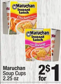 Super King Markets Maruchan Soup Cups offer