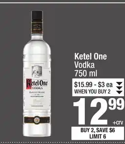 Super King Markets Ketel One Vodka offer