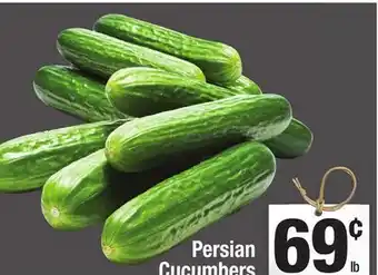 Super King Markets Persian Cucumbers offer