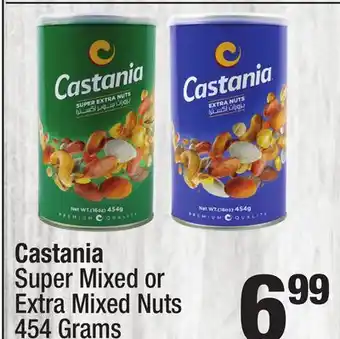 Super King Markets Castania Super Mixed or Extra Mixed Nuts offer