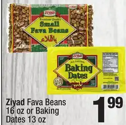 Super King Markets Ziyad Fava Beans 16 oz or Baking Dates 13 oz offer