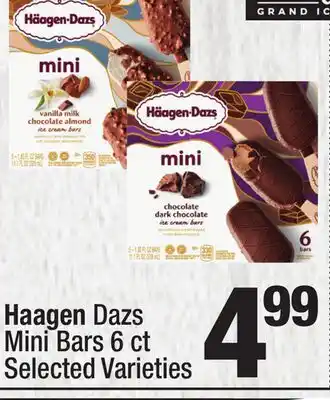 Super King Markets Haagen Dazs Mini Bars offer