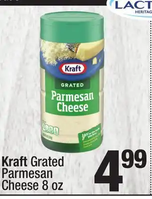 Super King Markets Kraft Grated Parmesan Cheese offer
