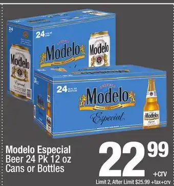 Super King Markets Modelo Especial Beer offer