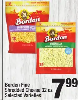 Super King Markets Borden Fine Shredded Cheese offer