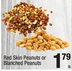 Super King Markets Red Skin Peanuts or Blanched Peanuts offer