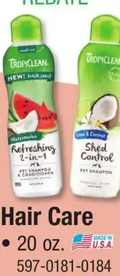 Menards PET GROOMING PRODUCTS - Hair Care offer
