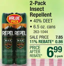 Menards 2-Pack Insect Repellent offer