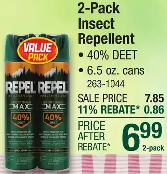 Menards 2-Pack Insect Repellent offer