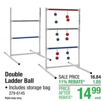 Menards Double Ladder Ball offer
