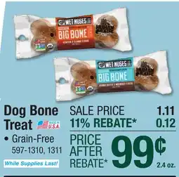 Menards Dog Bone Treat offer