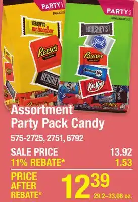 Menards Assortment Party Pack Candy offer