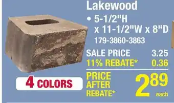 Menards Lakewood offer