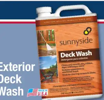 Menards Exterior Deck Wash offer