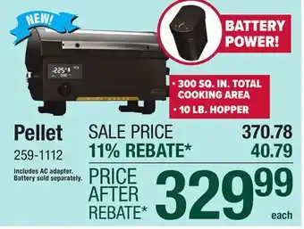 Menards Pellet offer