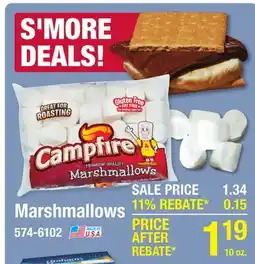 Menards Marshmallows offer