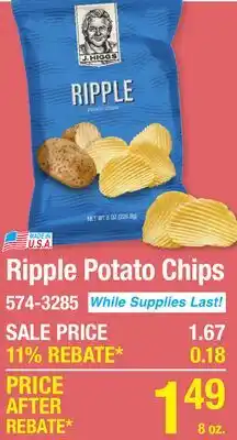 Menards Ripple Potato Chips offer