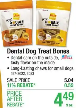 Menards Dental Dog Treat Bones offer