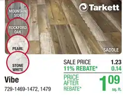 Menards Vibe offer