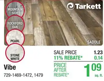 Menards Vibe offer