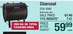 Menards Charcoal offer