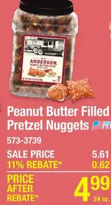 Menards Peanut Butter Filled Pretzel Nuggets offer