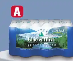 Menards 24-Pack Spring Water offer