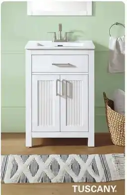 Menards Vanity with Top offer