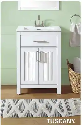Menards Vanity with Top offer
